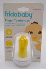 Fridababy Finger Toothbrush Double Sided W/ Case Storage Stand New Sealed