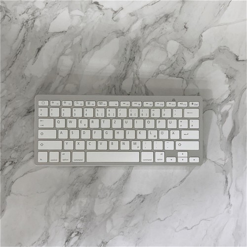 78 Keys Slim Wireless German Bluetooth Keyboard Multifunctional Desktop Laptop - Picture 3 of 7