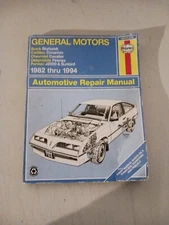 Haynes 38015 Repair Manual GM General Motors 1982 thru 1994 Selected Models