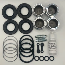 Caliper rebuild kit w/ pistons for Z32 Nissan 300ZX 2 piston Rear calipers (x2)