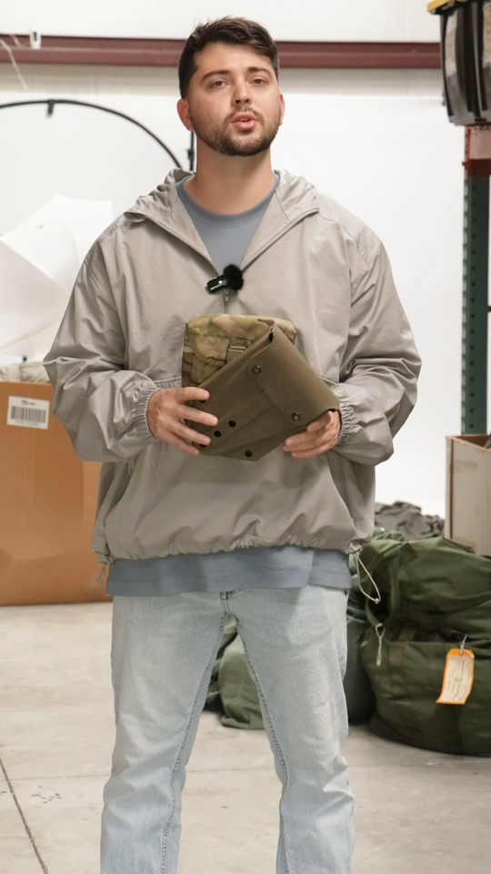 US Military Alice E Tool Entrenching Shovel Vinyl Carrier OD Green ...