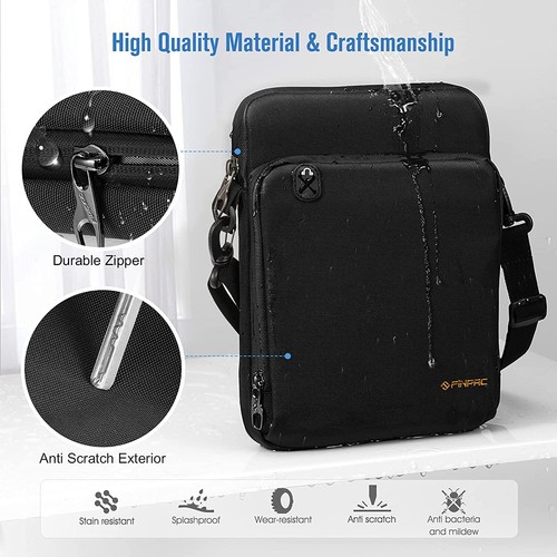 11 Inch Tablet Sleeve Case Briefcase Shoulder Bag for iPad Air 5 2022/ Pro 11 - Picture 5 of 19