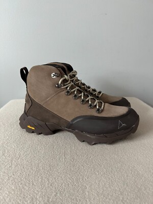 ROA Andreas Boots - Size 42.5 - Taupe Suede - NEW
