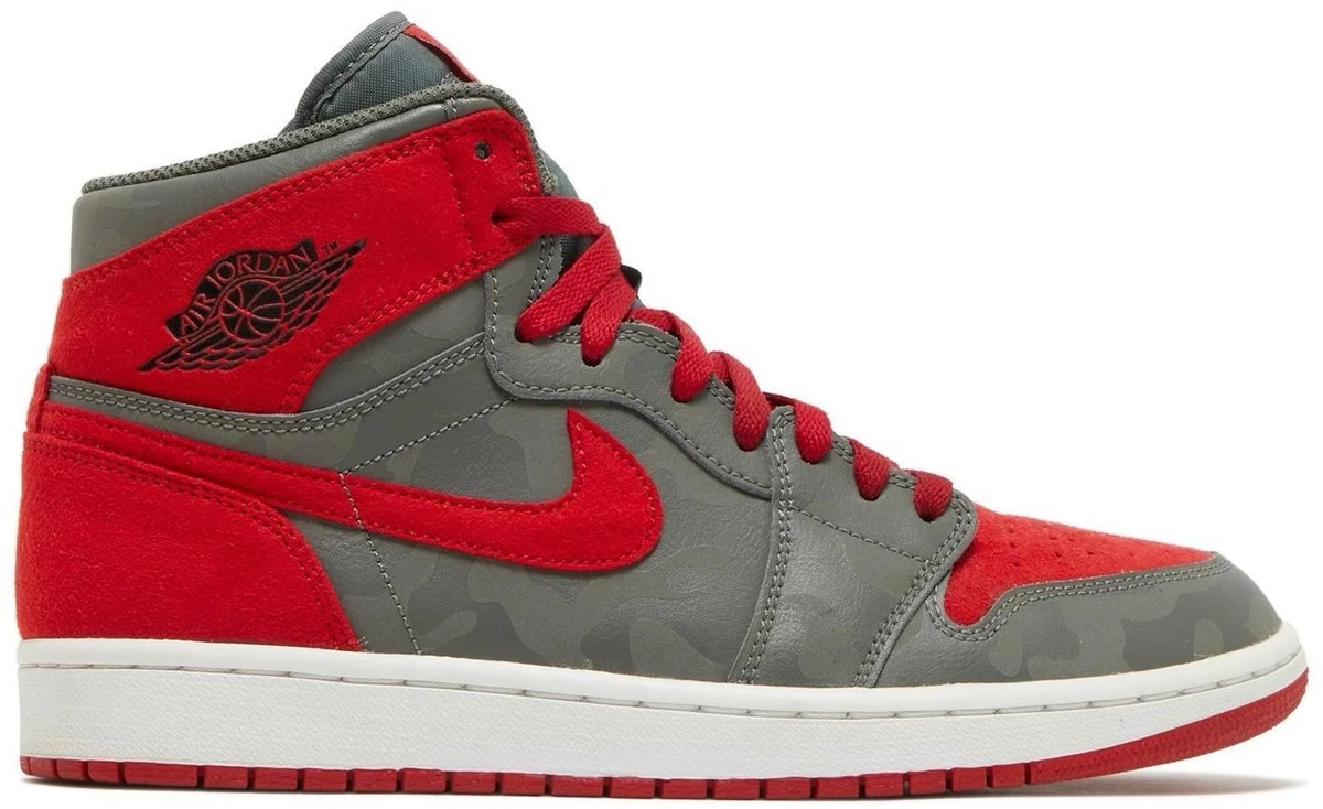 Preços baixos em Jordan 1 Retro Premium High Red Camo | eBay
