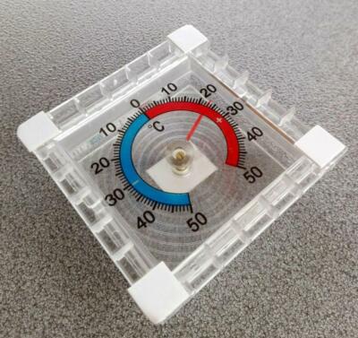 10 Fensterthermometer Thermometer selbstkleb. Außenthermometer Zimmerthermometer
