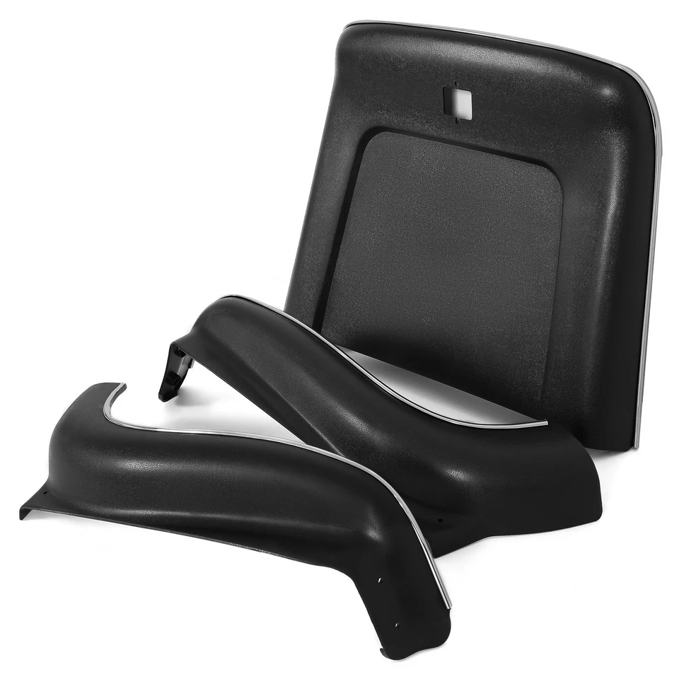 Bucket Seat Backs & Side Trim Panels PP 6pc Kit For Chevy Malibu Nova 69-72 - Image 3 of 4
