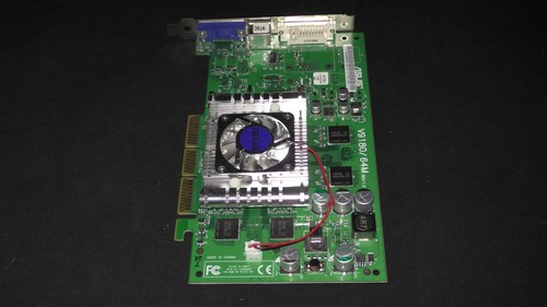 Carte VGA ASUS NVidia GeForce 4 MX 440 AGP DVI VGA V9180 64M TD N A GeForce4 - Photo 4/6