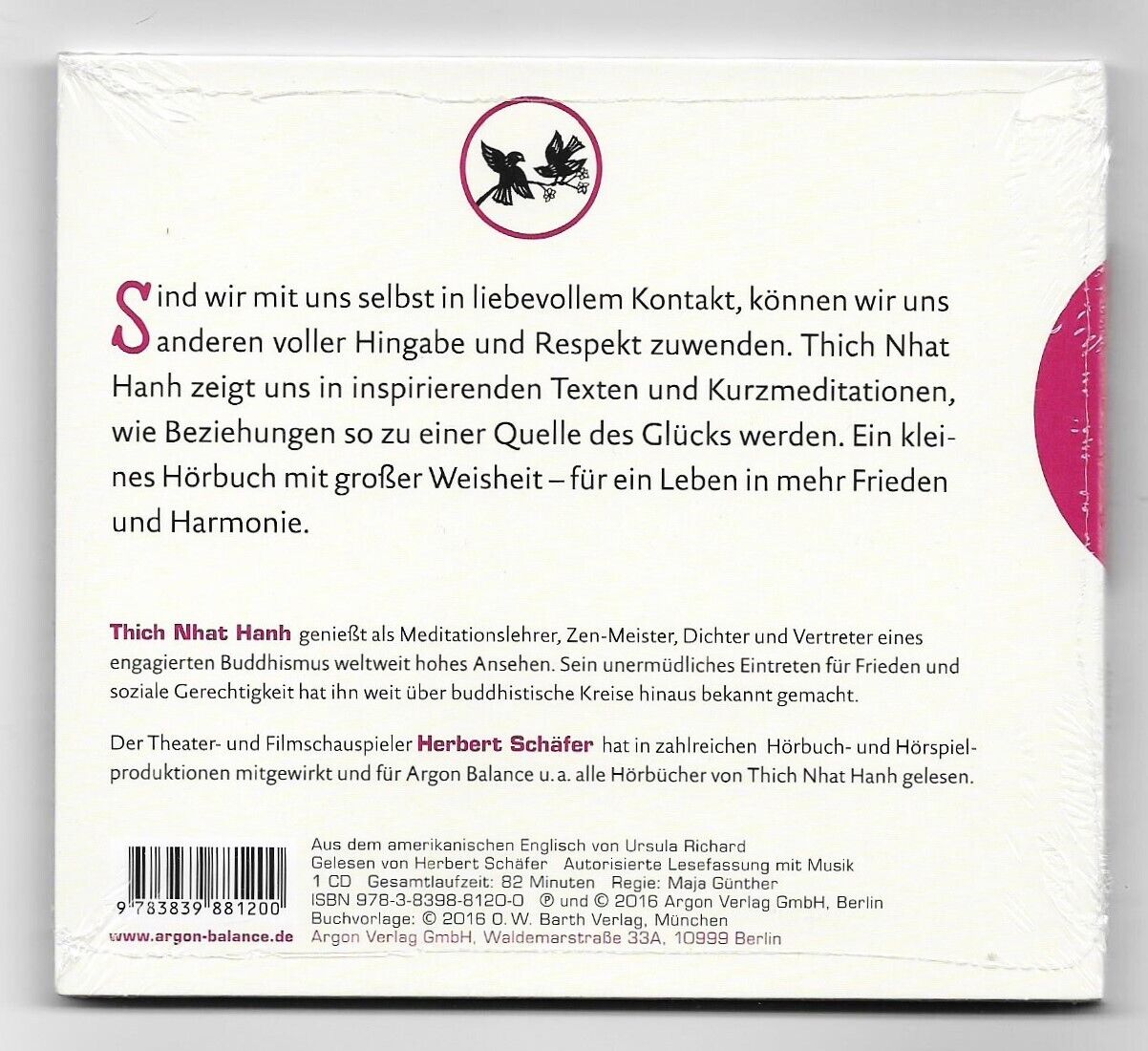 Thumbnail - Einfach Lieben Von Thich Nhat Hanh / Hörbuch / Neu & Ovp
