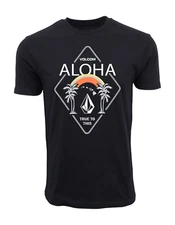VOLCOM MENS PREMIUM TRUE TO THIS HAWAII  T SHIRT