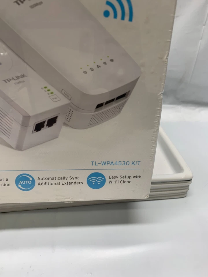 TP-LINK AV500 Powerline Edition AC750 Wi-Fi Starter Extender TL-WPA4530 KIT*New - Image 3 of 4