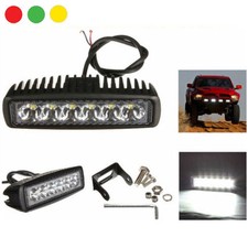 FARO FARI SUPPLEMENTARE PROFONDITA' AUTO FUORISTRADA 6 LED 18WATT 6000K IP68 NEW