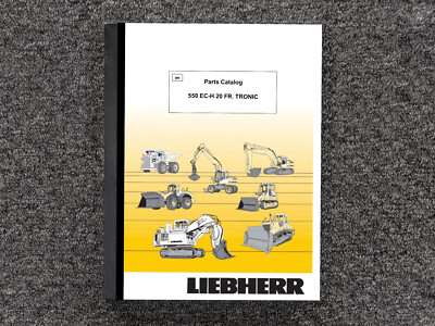 Liebherr Cranes 550 EC-H 20 FR.TRONIC Parts Catalog Manual