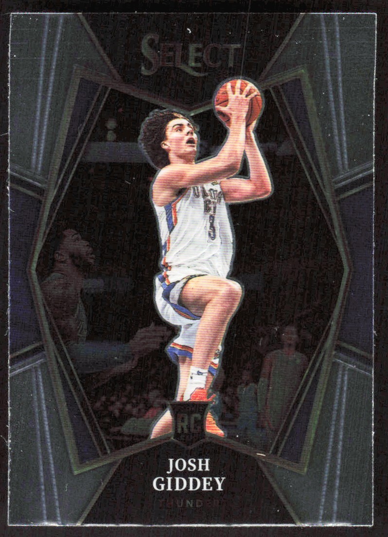 2021-22 9694D Panini Select Josh Giddey Rookie Oklahoma City Thunder #143