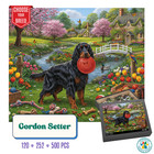 Gordon Setter Dog Puzzle | Cute Dog Puzzle | Jigsaw for Dog Lover