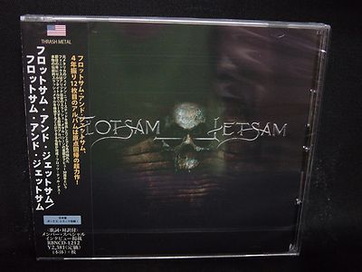 FLOTSAM AND JETSAM ST + 1 JAPAN CD Sentinel Beast Shadows Fall Anthrax Toxik F5
