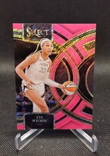 2024 Panini Select WNBA #158 A'ja Wilson FOTL Pink Shimmer Prizm /3 Premier SSP