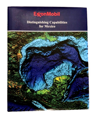 Exxon Mobil Distinguishing Capabilities Mexico 2003 Vintage Oil Gas Energy Book