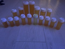 Pill Bottles - Different Sizes