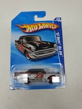 2010 Hot Wheels 103 '57 Chevy Bel Air - Edelbrock - HW Performance - Black