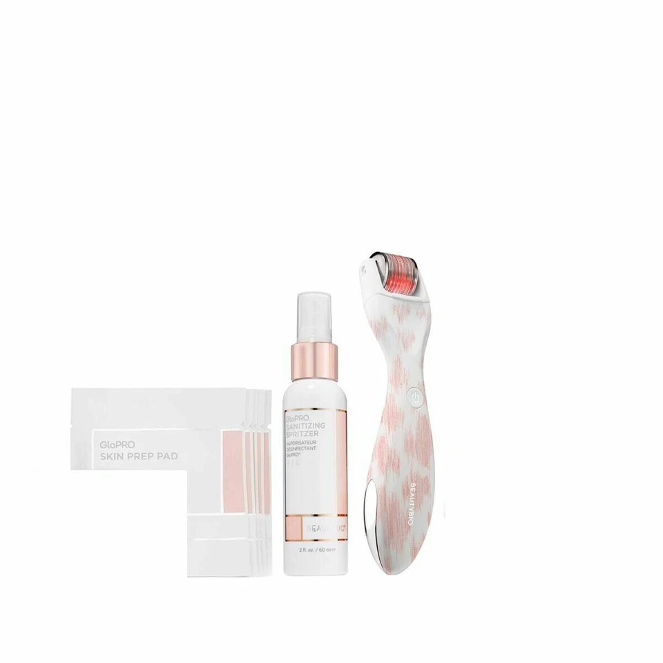 Beauty Bioscience Pink Leopard GloPRO TOOL w Face MicroTip 5 Pads NIB Foto 2 de 2