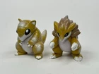 Vintage Pokemon TOMY Sandshrew & Sandslash Figures CGTSJ