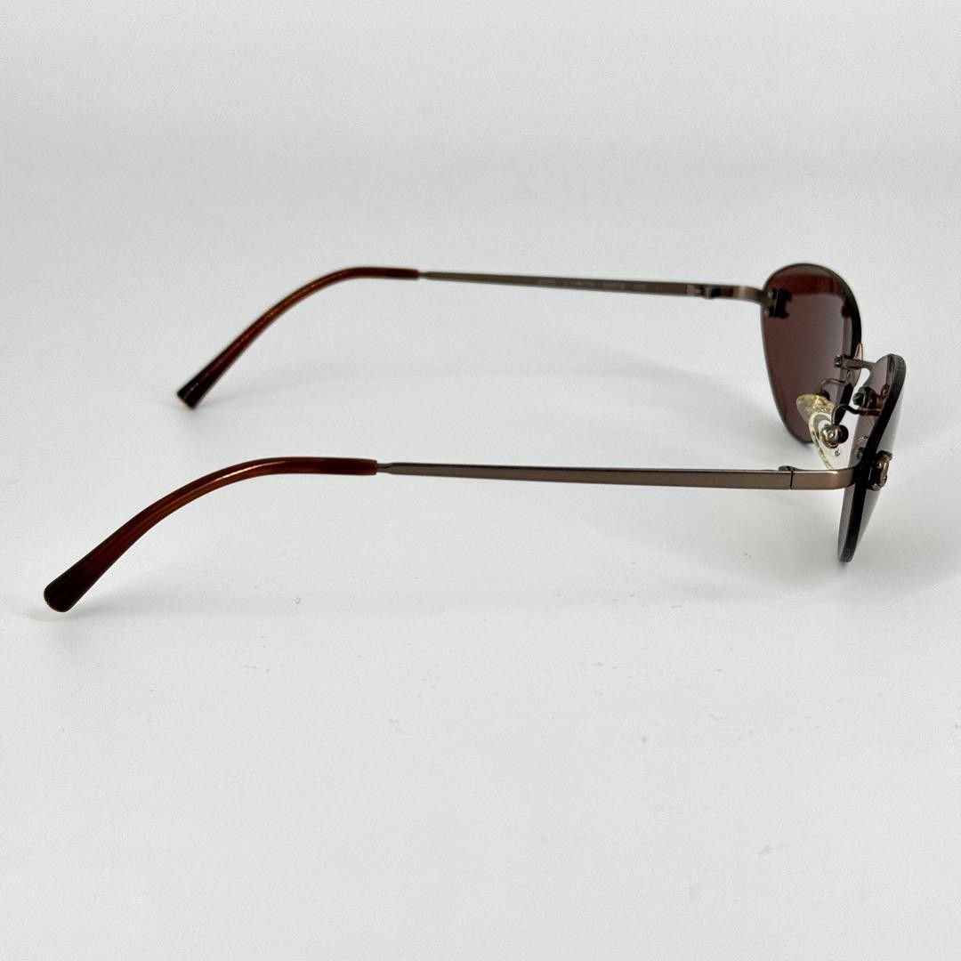 CHANEL サングラス 4003 ブラウン ココマーク リムレス y2k CHANEL 4003 Rimless Sunglasses Y2K Rhinestone Star Coco Mark