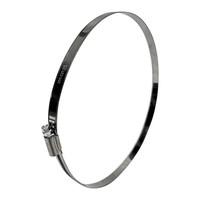 W2-Schneckengewindeschelle Ø200-220 Mm, Breite 12 Mm - Edelstahl