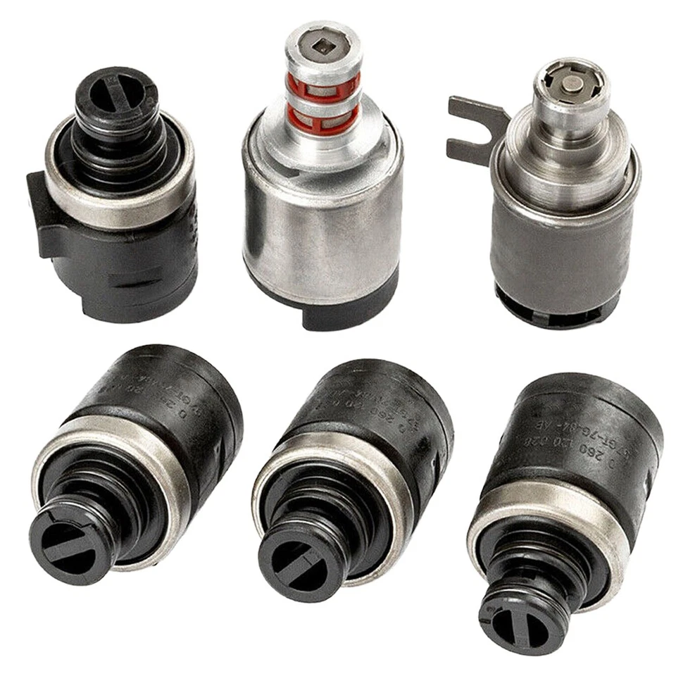 6Pcs Transmission Shift Solenoid Kit fit for Ford Ranger Explorer Aerostar Mazda Foto 2 de 4