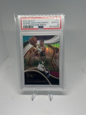 2023-24 Select - Courtside /49 Giannis Antetokounmpo #260 Teal White Pink Prizm