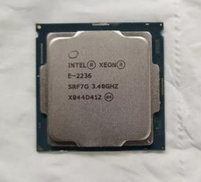 Intel Xeon E-2236 3.4GHz CPU 6Cores 12Threads SRF7G LGA1151 Processors