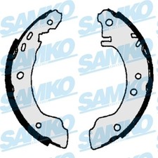 ORIGINAL® SAMKO 86780 Bremsbackensatz Hinten für Nissan ALMERA TINO ALMERA I
