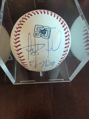 Fernando Tatis Jr. Autographed Padres 50th Anniversary Baseball "El Nino" JSA