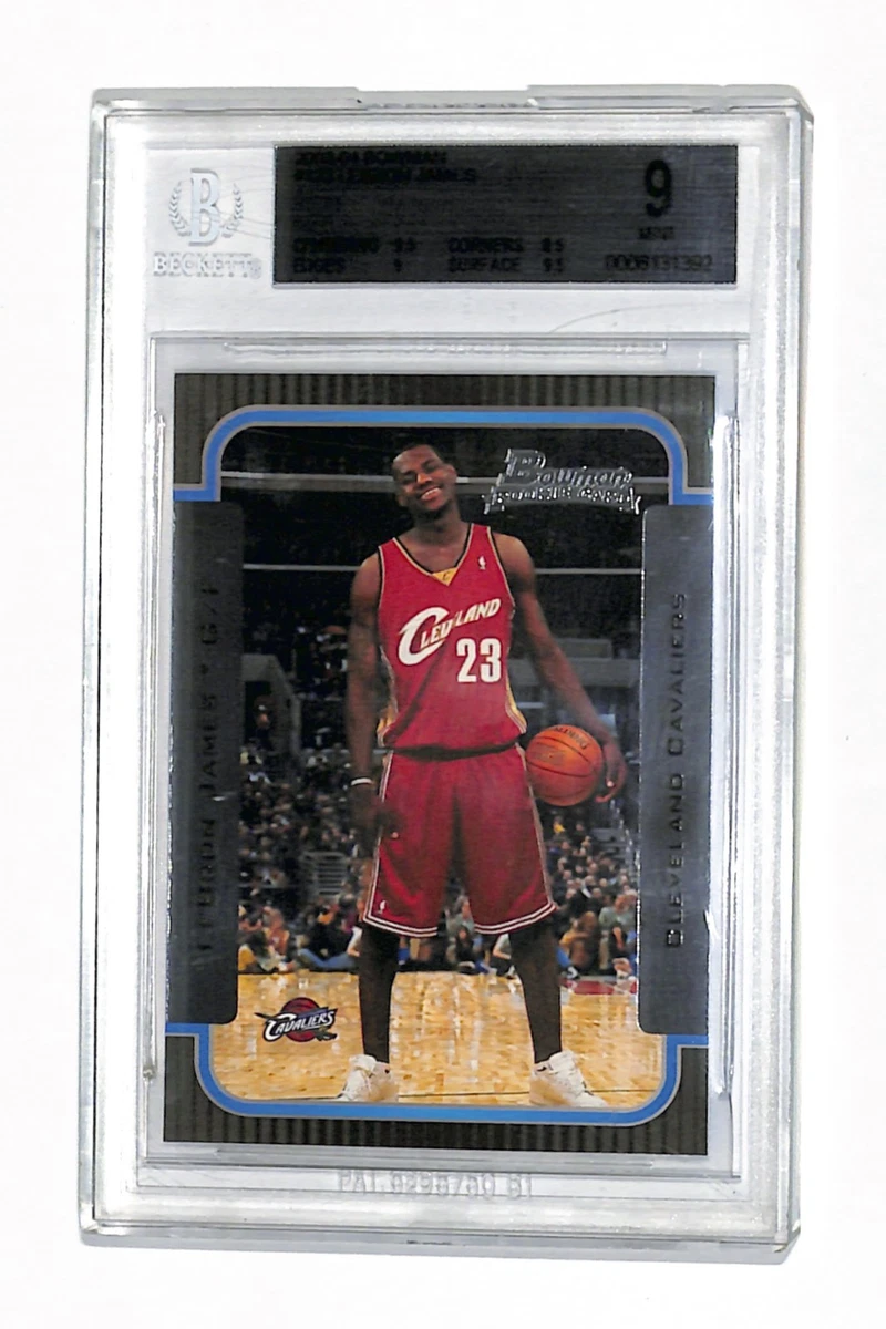 Bowman LeBron James Beckett Grading Services (BGS) Basketball