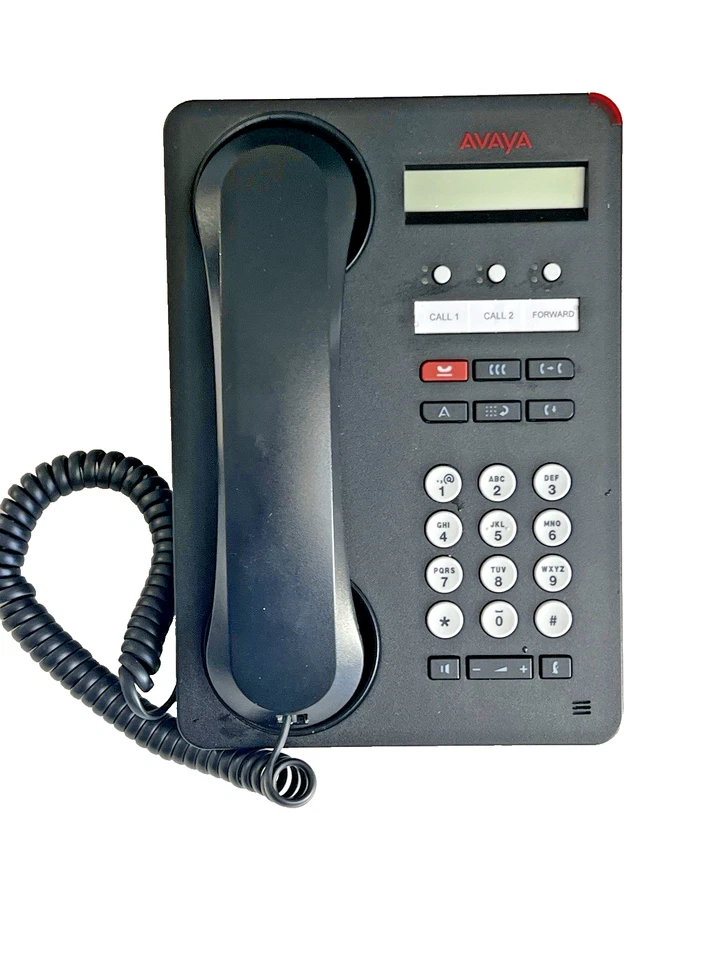 Avaya 1403 3-LINES Digital Display Office Phone (700508193) TESTED- Black - Image 3 of 4