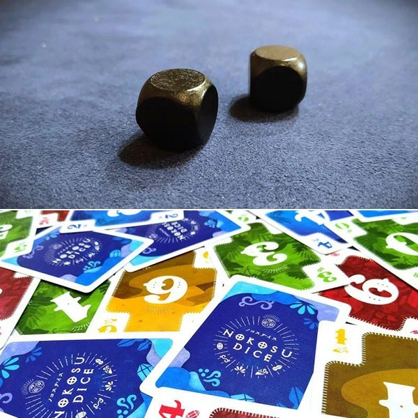 Nokosu Dice Engames Board Game Card Trick Taking Japan( English Manual) - Image 3 of 4