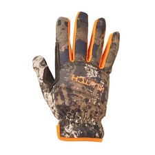 Klutch Camo Utility Gloves, Black/Orange/Camo, Large