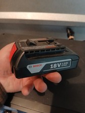 Bosch BAT611 18V 1.5Ah Rechargeable Lithium Ion Battery 27Wh