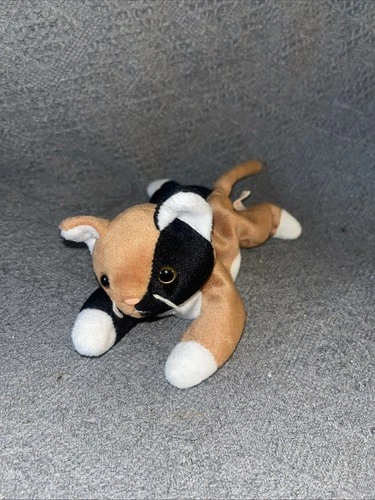 Ty Beanie Baby Chip the Calico Cat 1996 Vintage Plush
