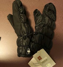 Swiss Tech Insulated Mittens Black Child Size S/M Nwt