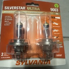 Sylvania Silverstar Ultra 9003 Lot Of 2