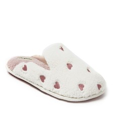 Dearfoams Women's Tab Scuff Slipper