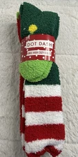 Women's Dot Dash 3 Pair of Knee High Cozy Socks One Size and Super Soft NEW