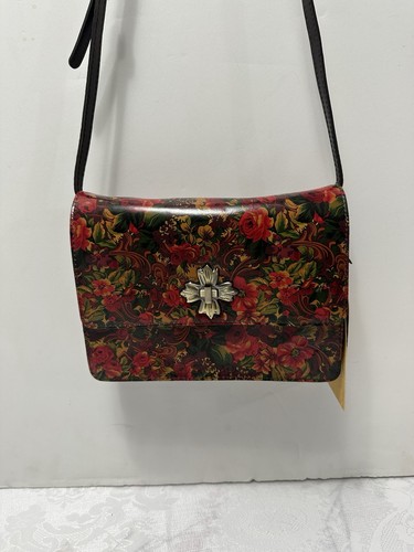 Patricia Nash Consilina Golden Rustic Forest Collection Crossbody Bag - Picture 3 of 18