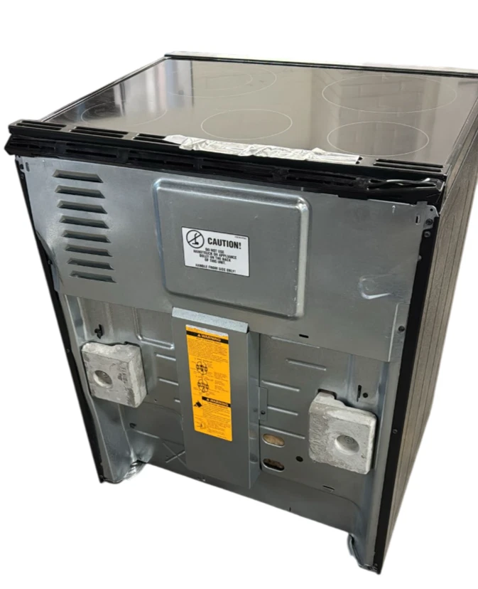 GE 30 pulgadas 5 Quemadores Elemento Deslizable Cocina Eléctrica Modo Crujiente, Acero Inoxidable Foto 3 de 4