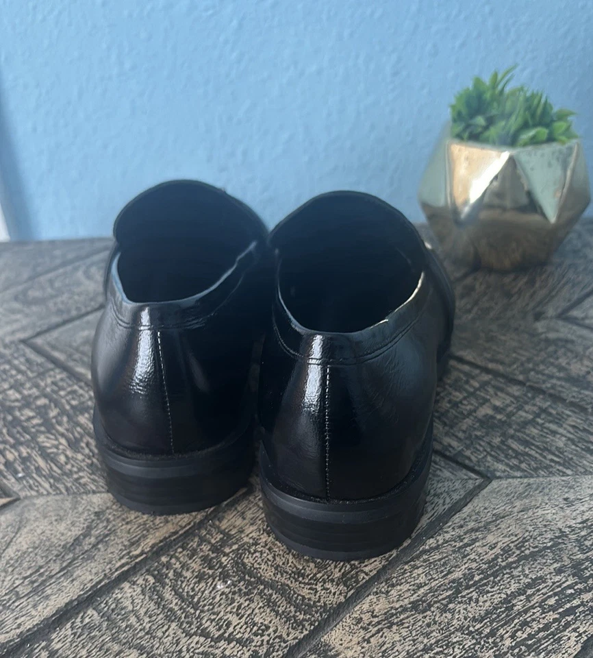 Mocasines planos Karl Lagerfeld Paris Madlen de cuero negro - para mujer talla 5,5 Foto 4 de 4