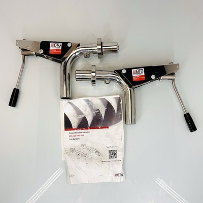 BTG MPS-1000 Pulp Sampler Valve SS2343 Stainless Steel, New with Manual, Sweden