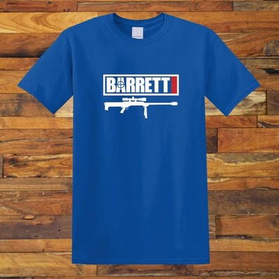 BARRETT Ammunition Guns Firearms Men's Blue  S to 5XL