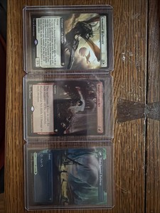 MTG 3 Card Extended Art And X2 Foil Lot