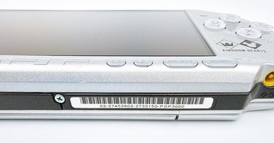 Sony PSP-3000 Console Silver Kingdom Hearts Limited Edition w/etc 