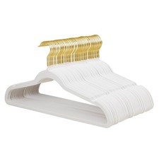 Cintres en velours - cintres de costume ultra plats avec feutre...